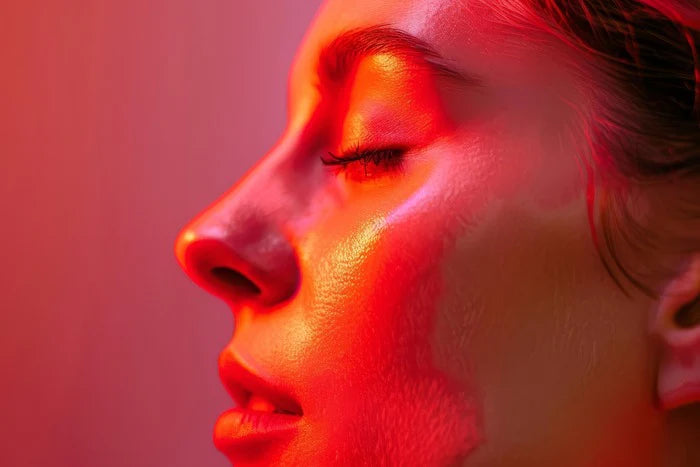 Red or Blue LED Light Therapy