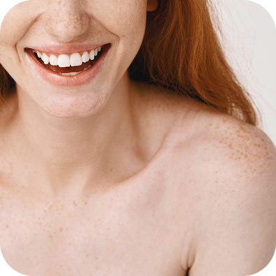 Décolleté before